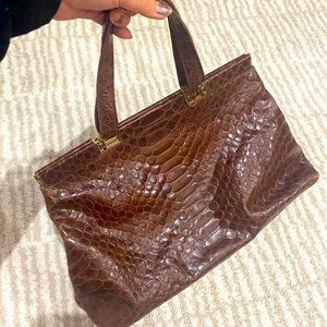 99% new Sorial leather bag